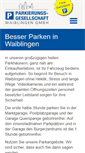 Mobile Screenshot of parken-waiblingen.de